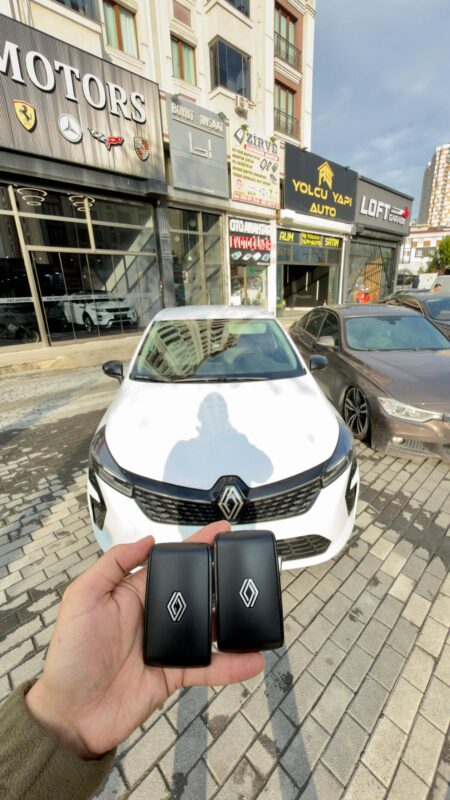 Renault Clio 5 yedek anahtar yapımı ve kumandalı anahtar uygulaması Esenyurt