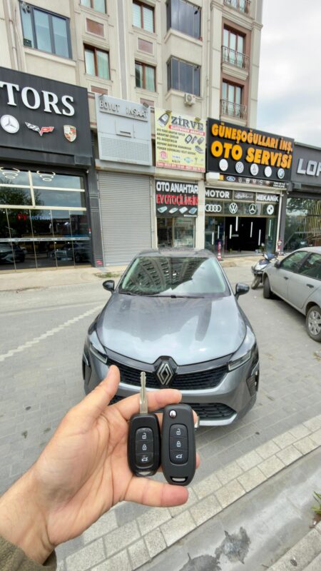Renault yedek anahtar yapımı ve kumandalı araç anahtarı hizmeti Esenyurt